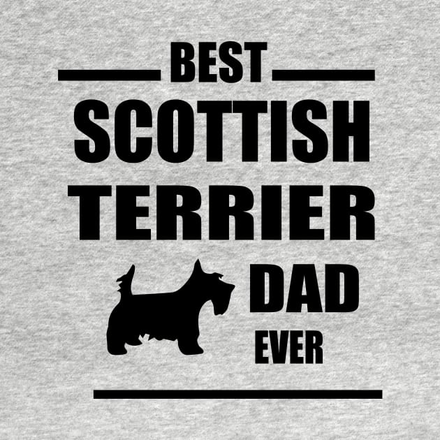 Scottish Terrier Dad by spantshirt